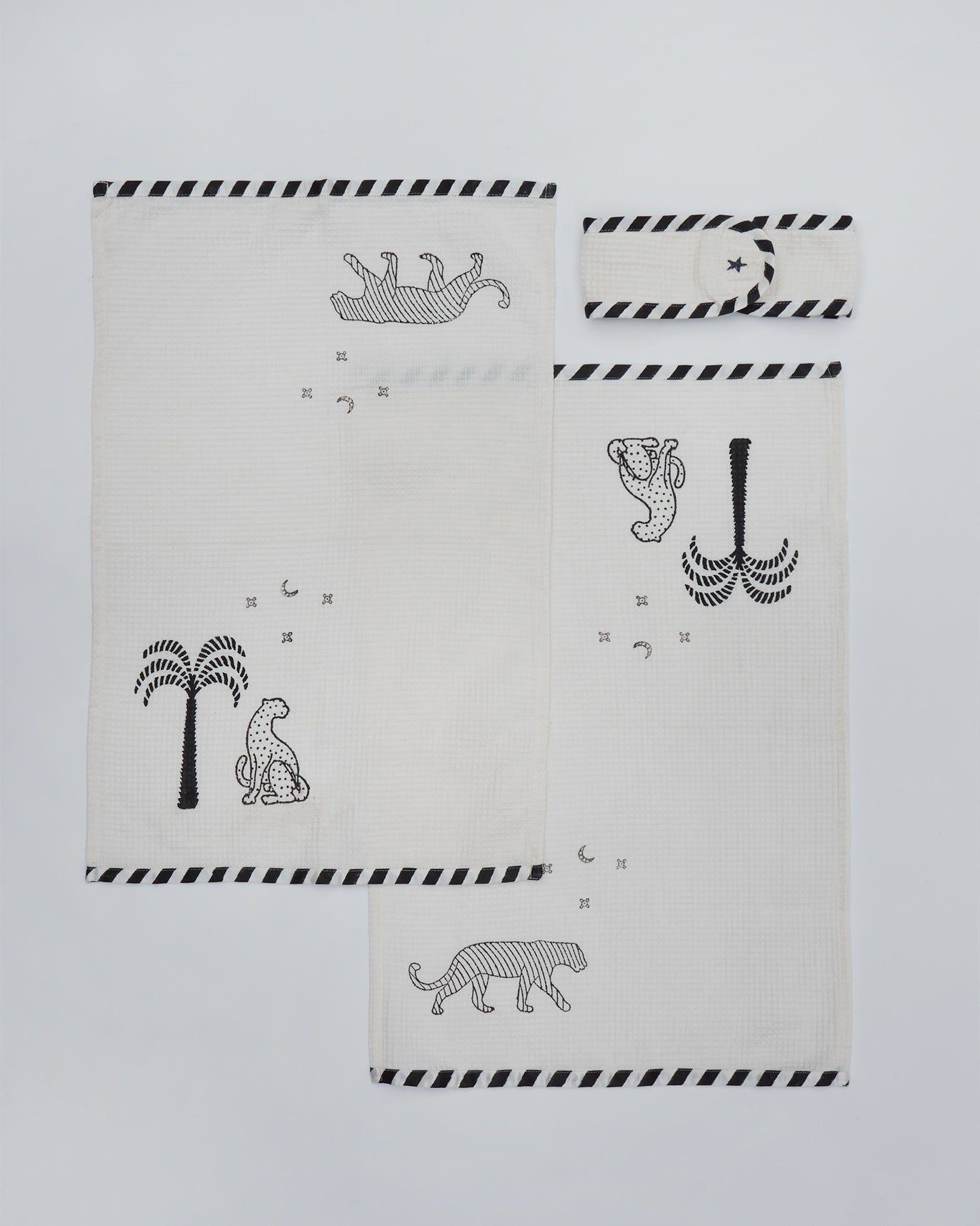 Ele Palm Guest Towel + Headband