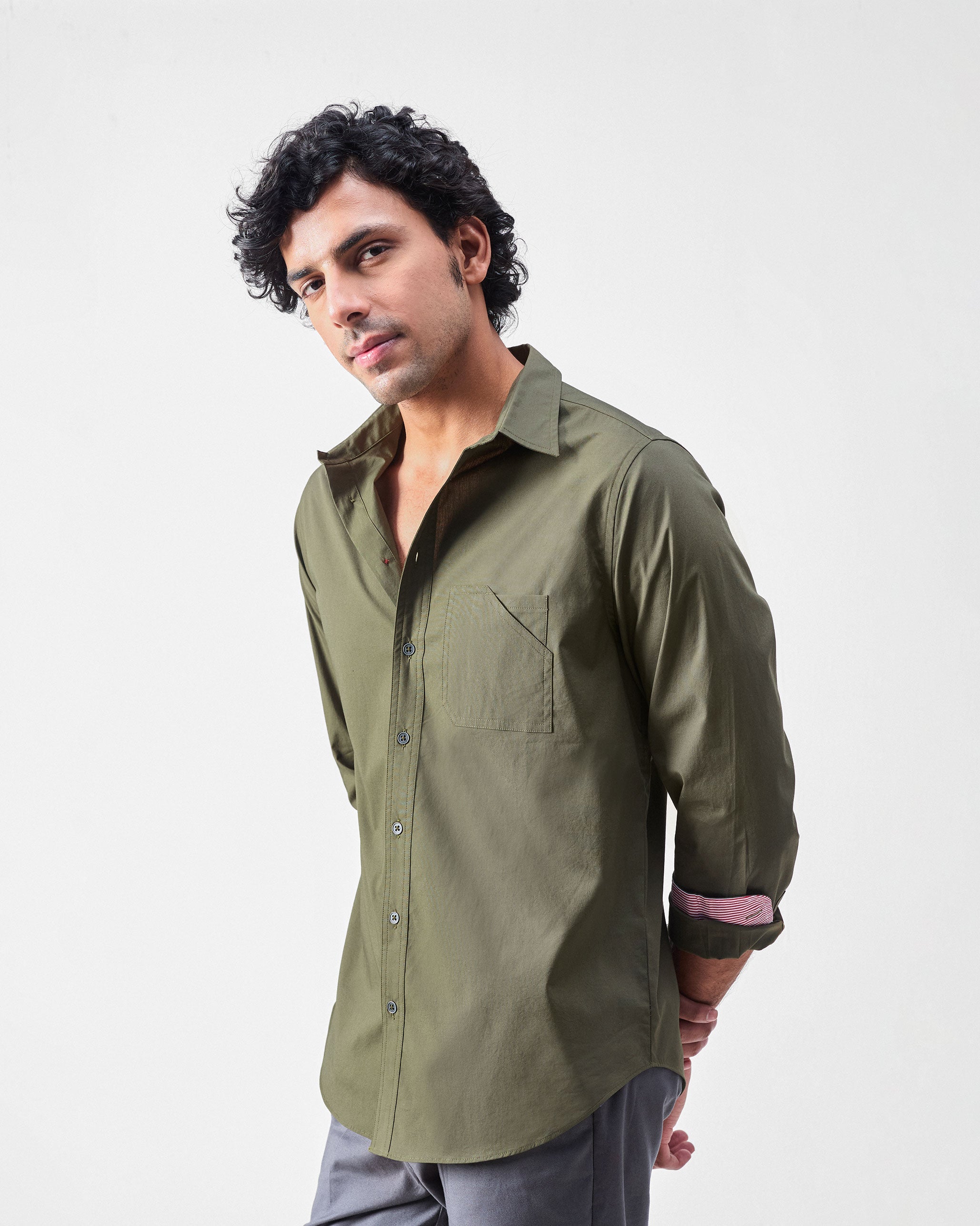 Kayobi Shirt - Olive