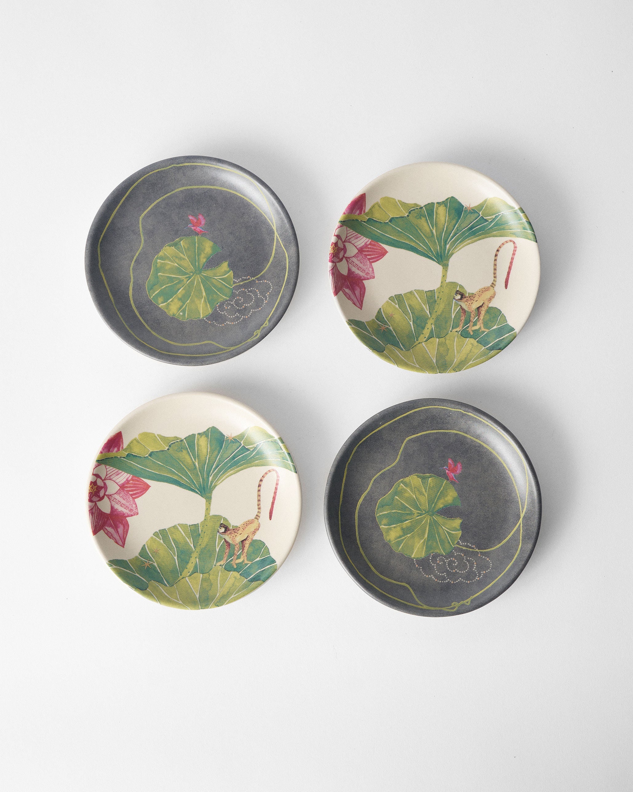 Float Tea Plate - Set of 4