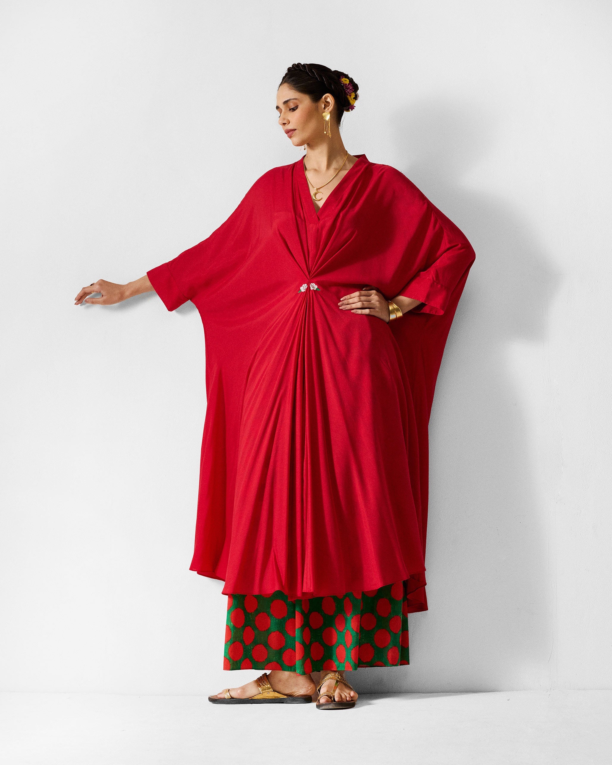 Tapi Kaftan - Red