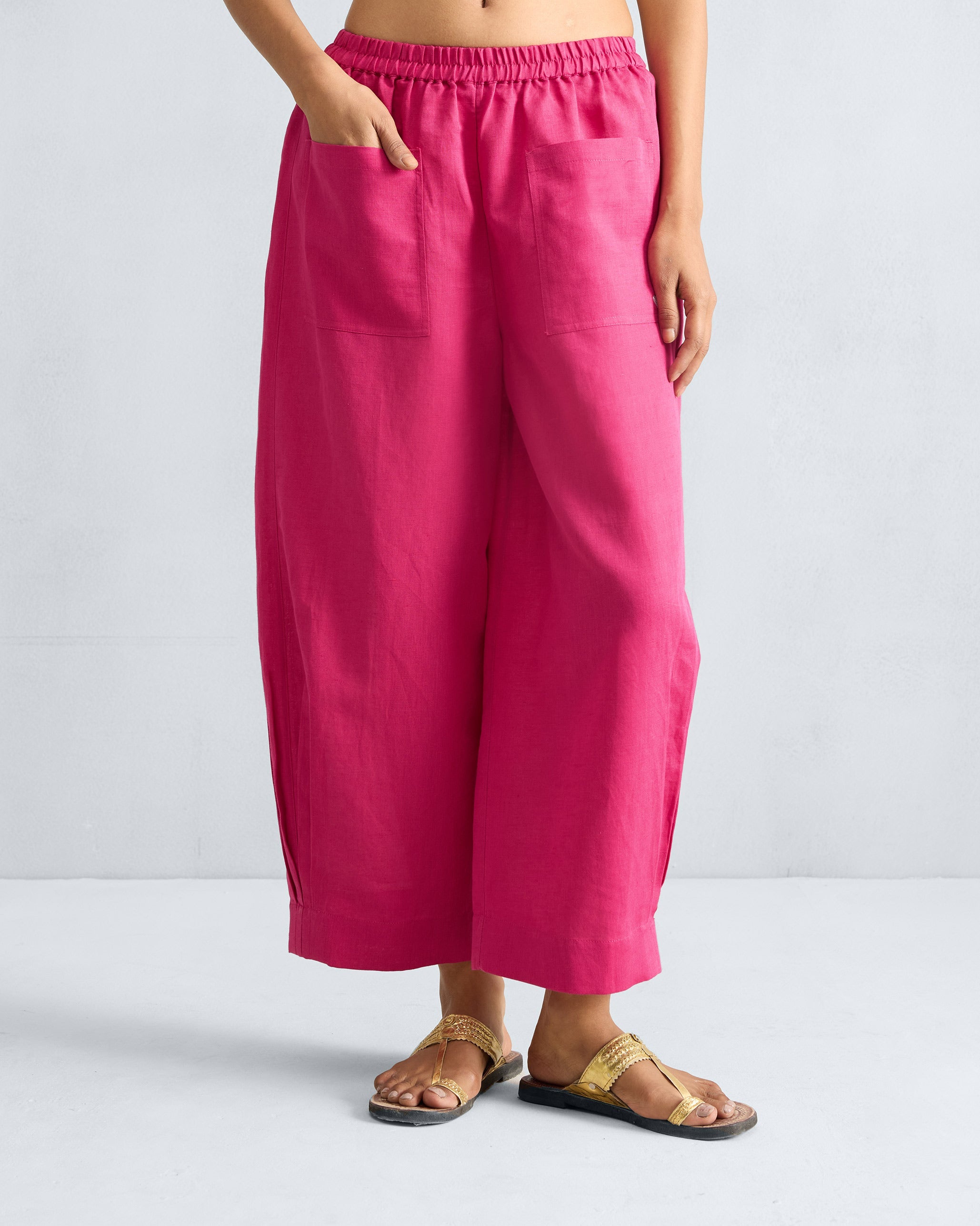 Serene Pants - Fuchsia