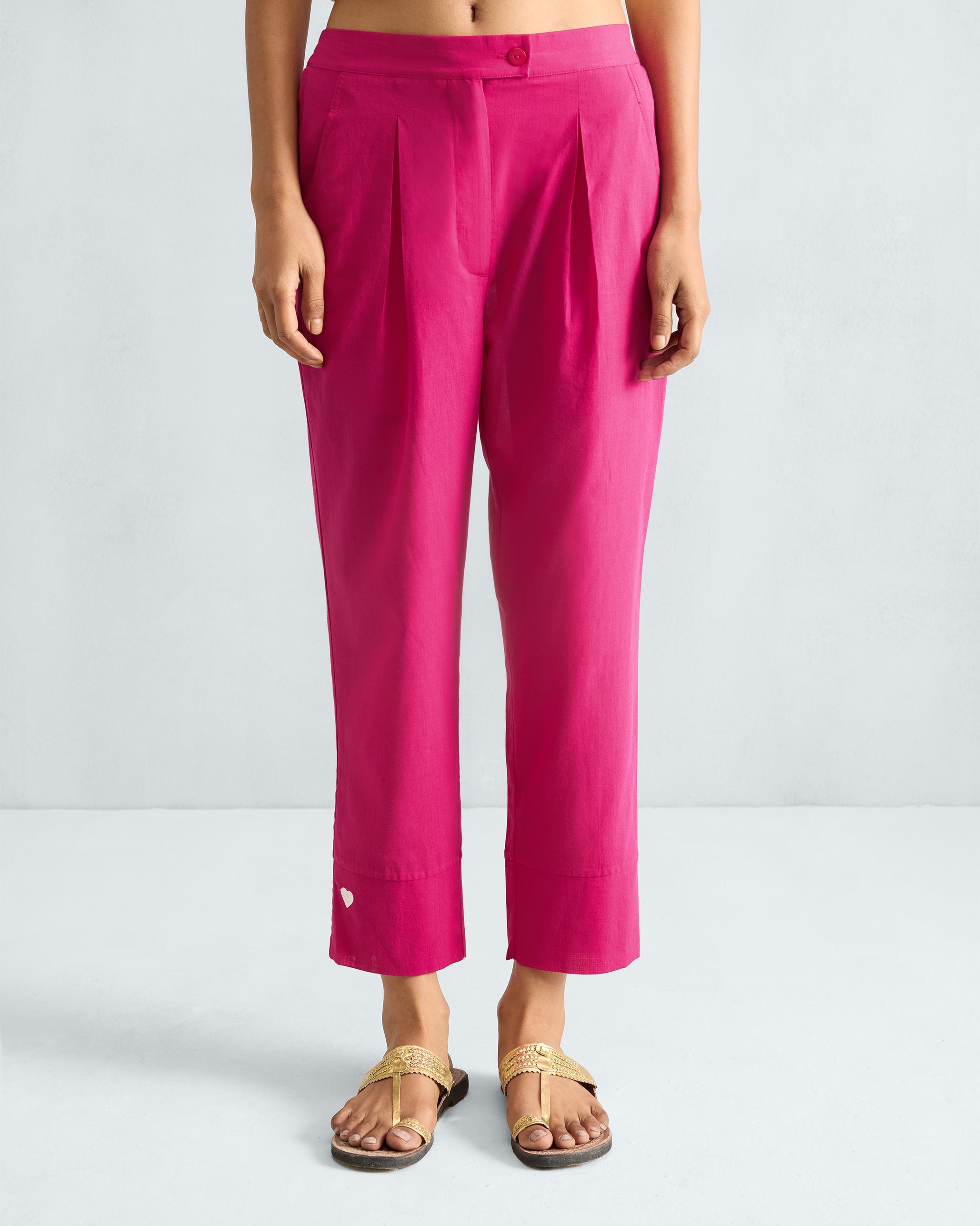 Narrow Pants - Fuchsia