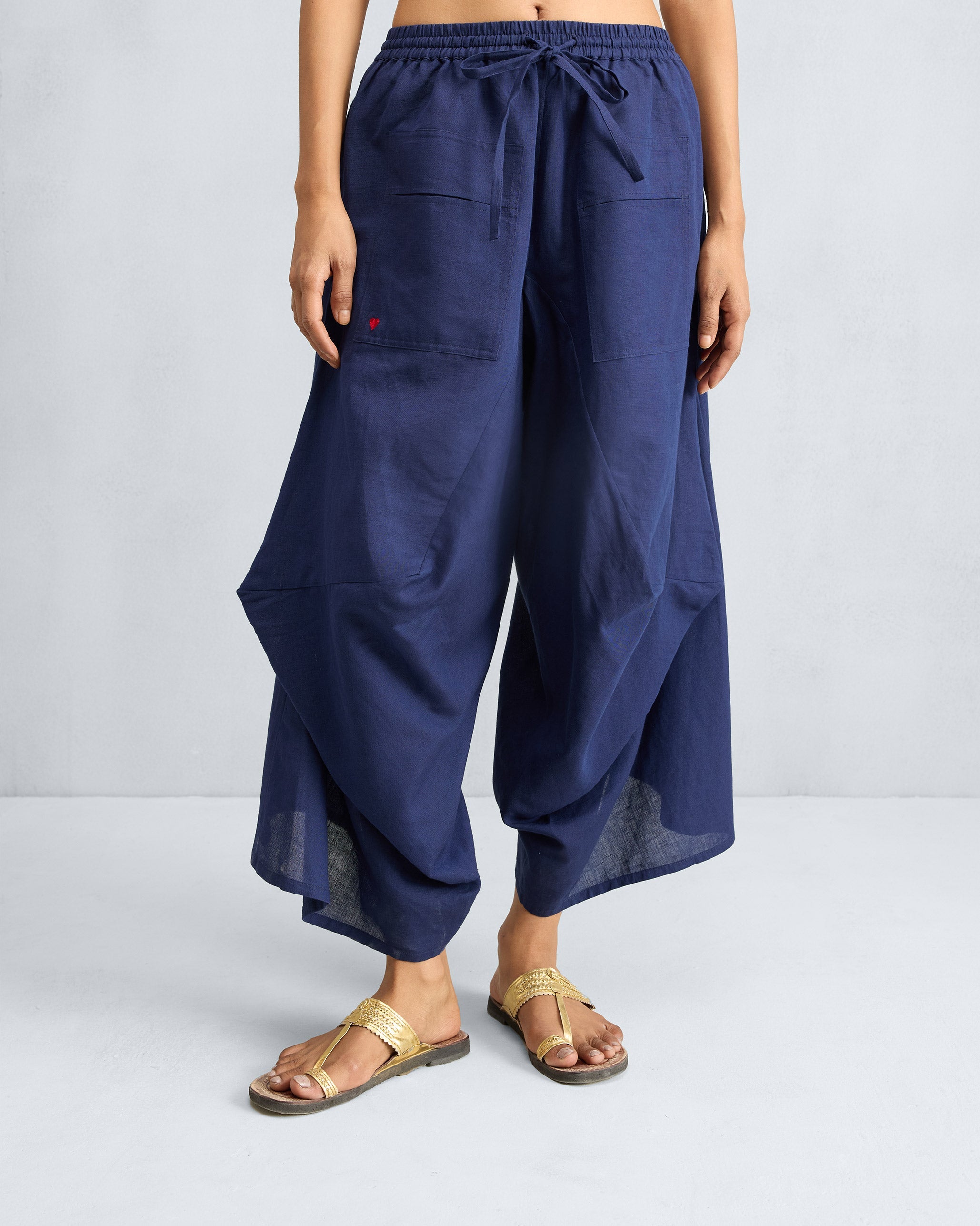 Yoka Trousers - Ink Blue