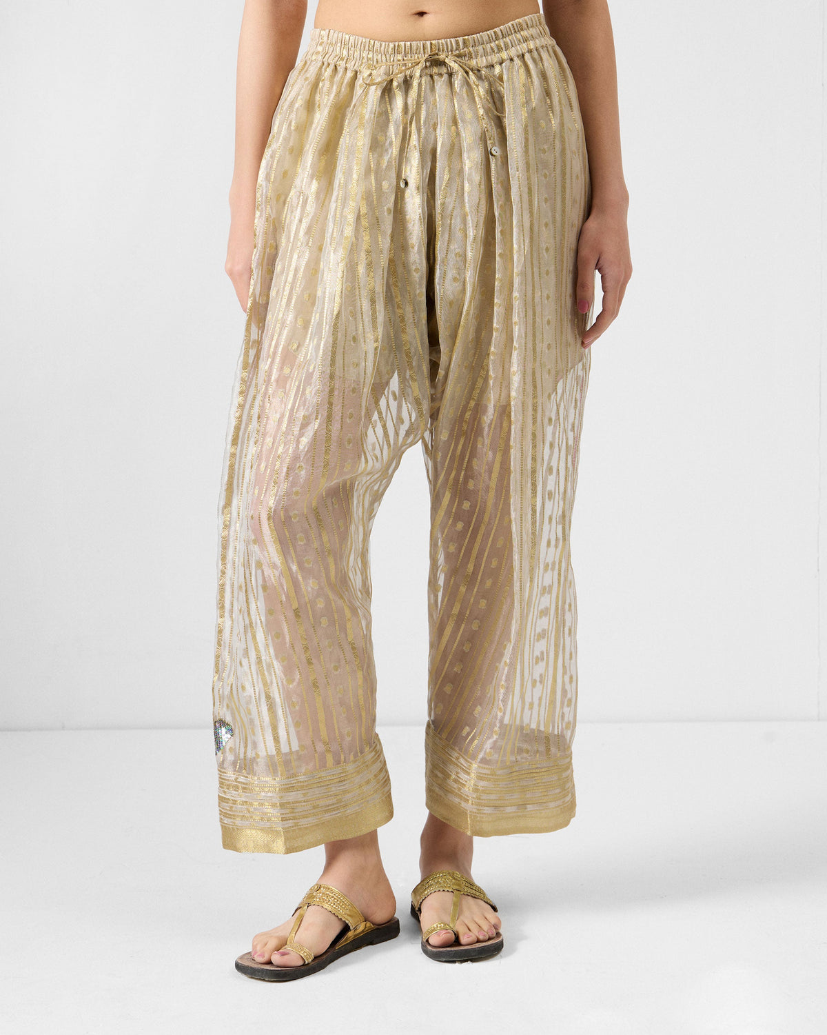 Ghoom Salwar - Silver