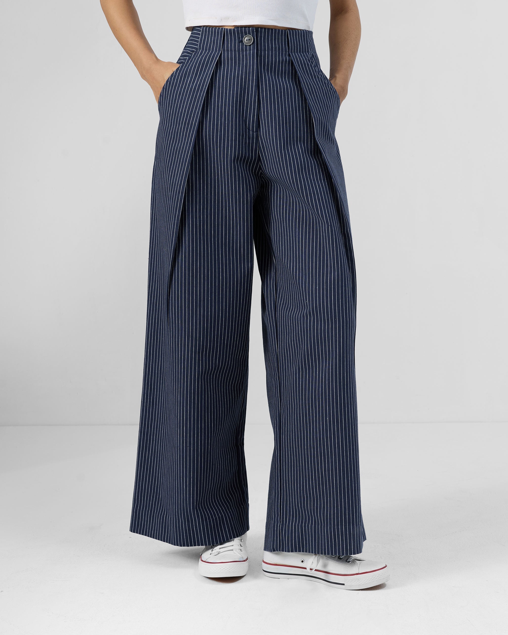 Costa Pants - 100% Cotton Denim Straight Fit