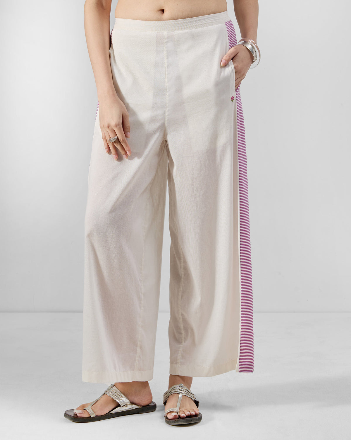 Nadi Pants - 100% Cotton Straight Fit