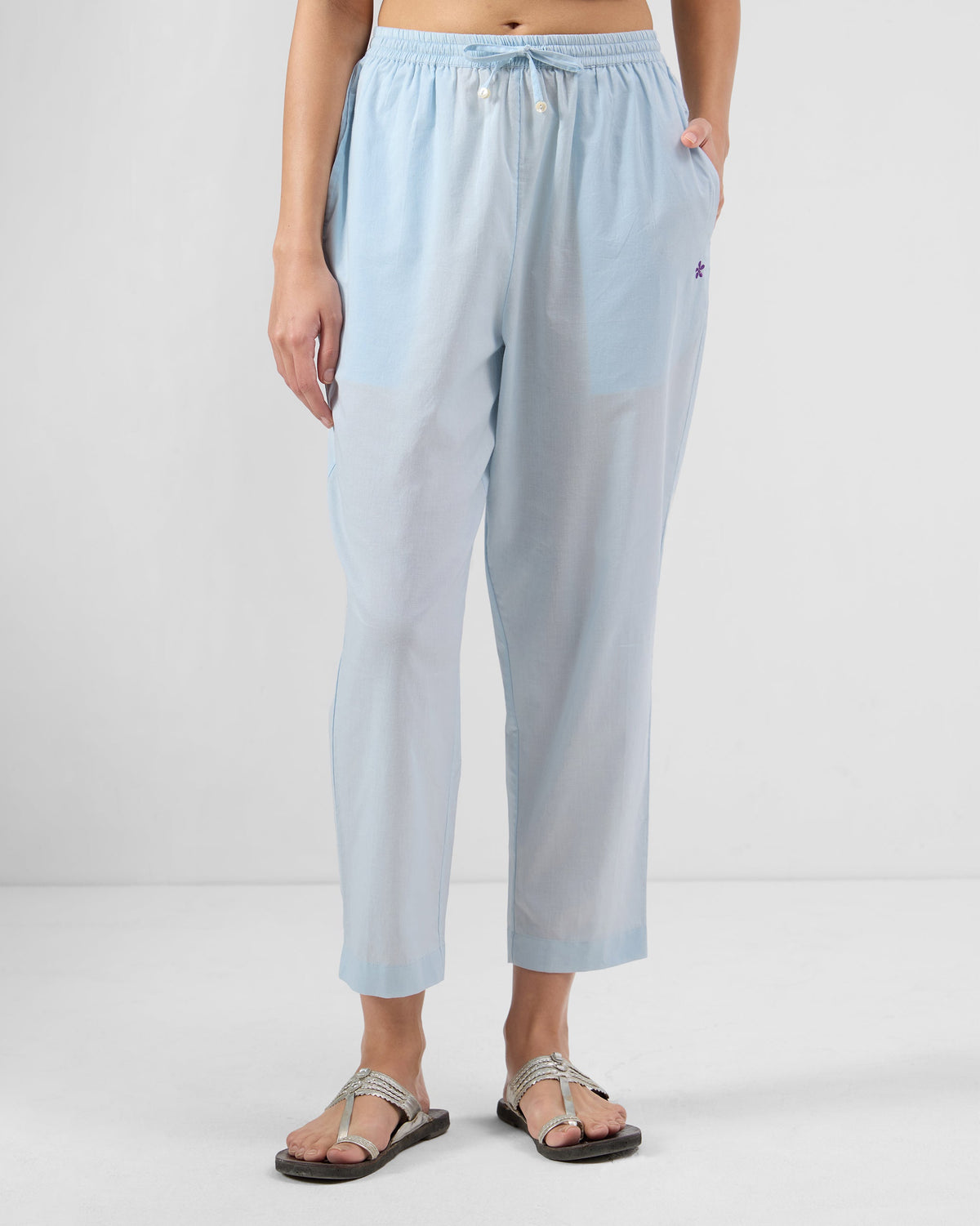 Narrow Pants - 100% Cotton Narrow Fit