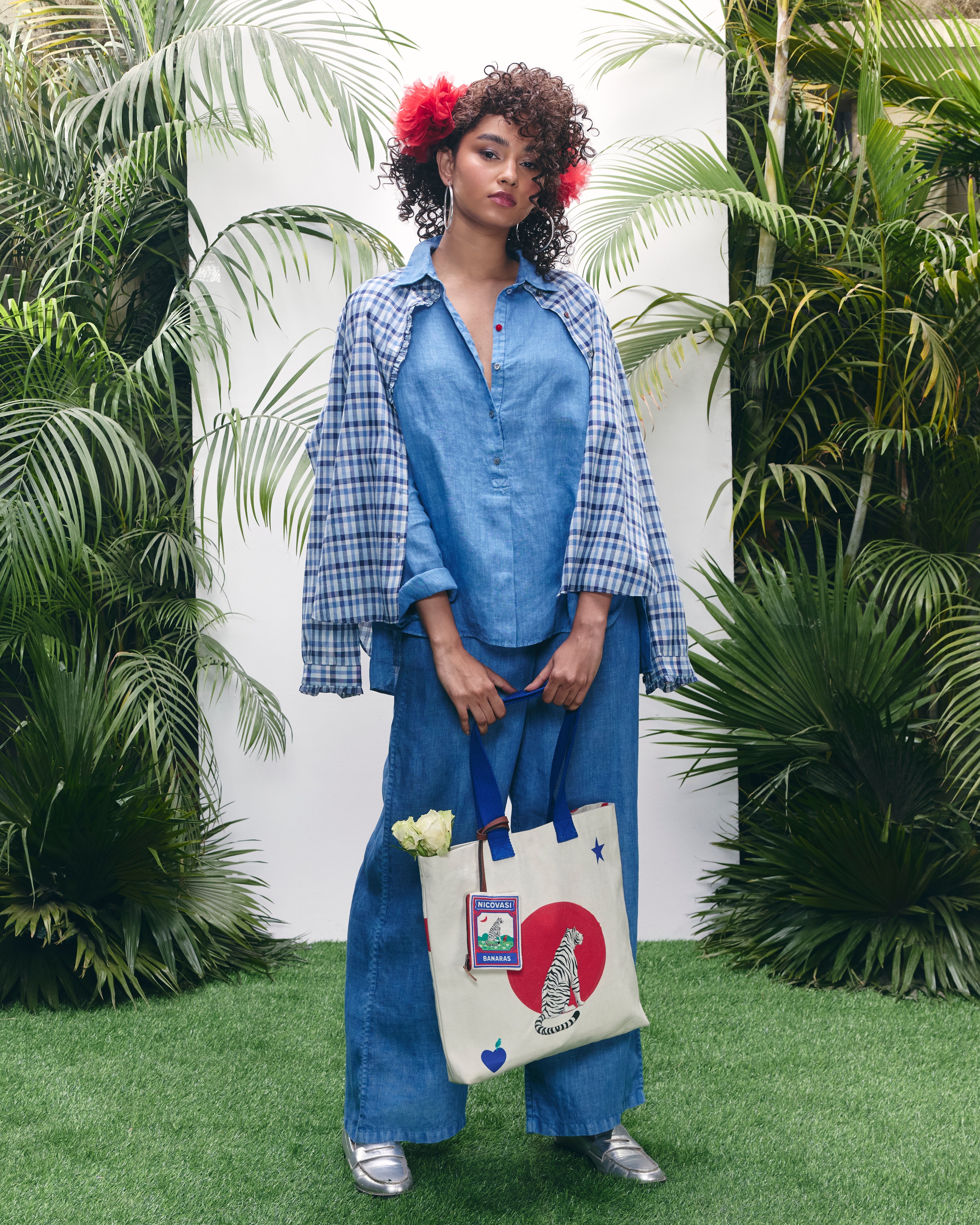 The Mati Shirt Set - Blue