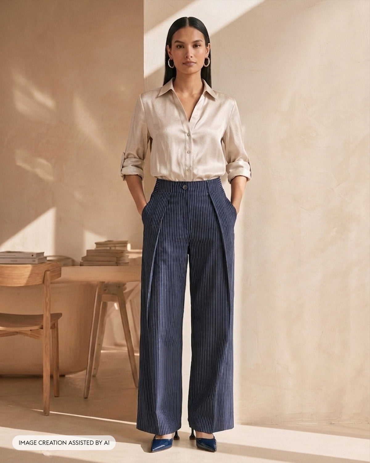 Starlight Shirt - Jacquard Tissue Organza