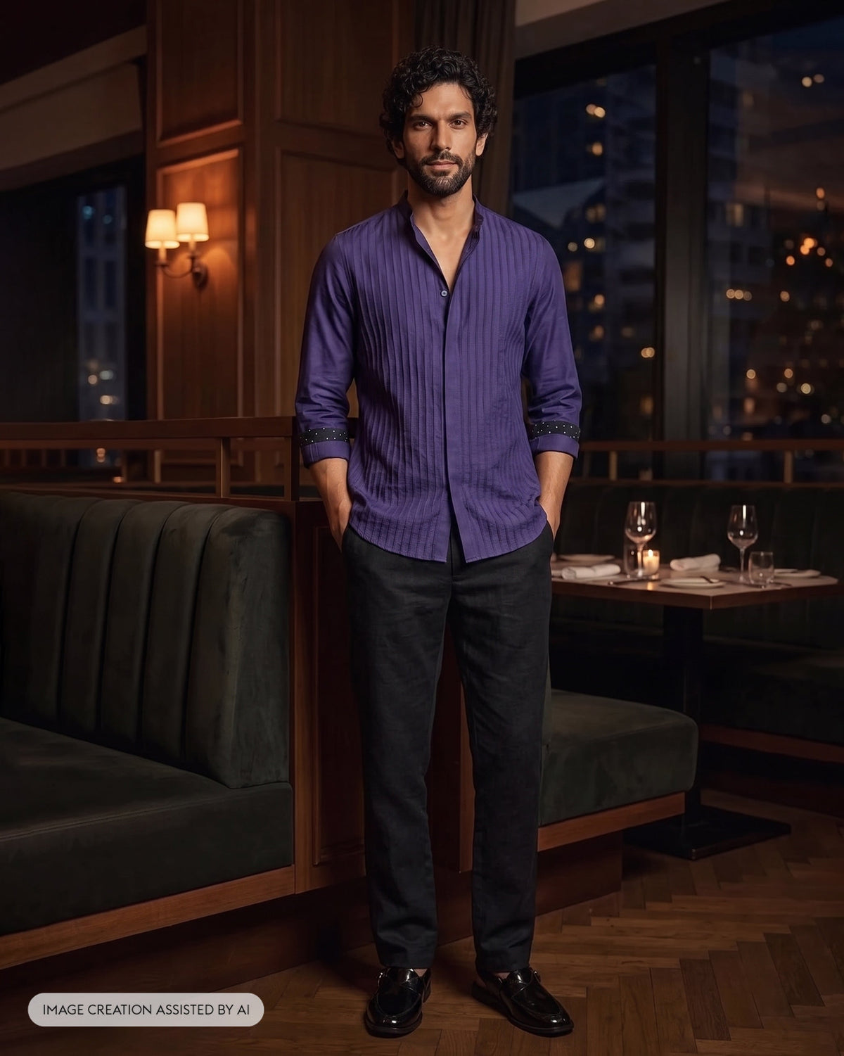 Sundown Shirt - Chanderi Slim Fit
