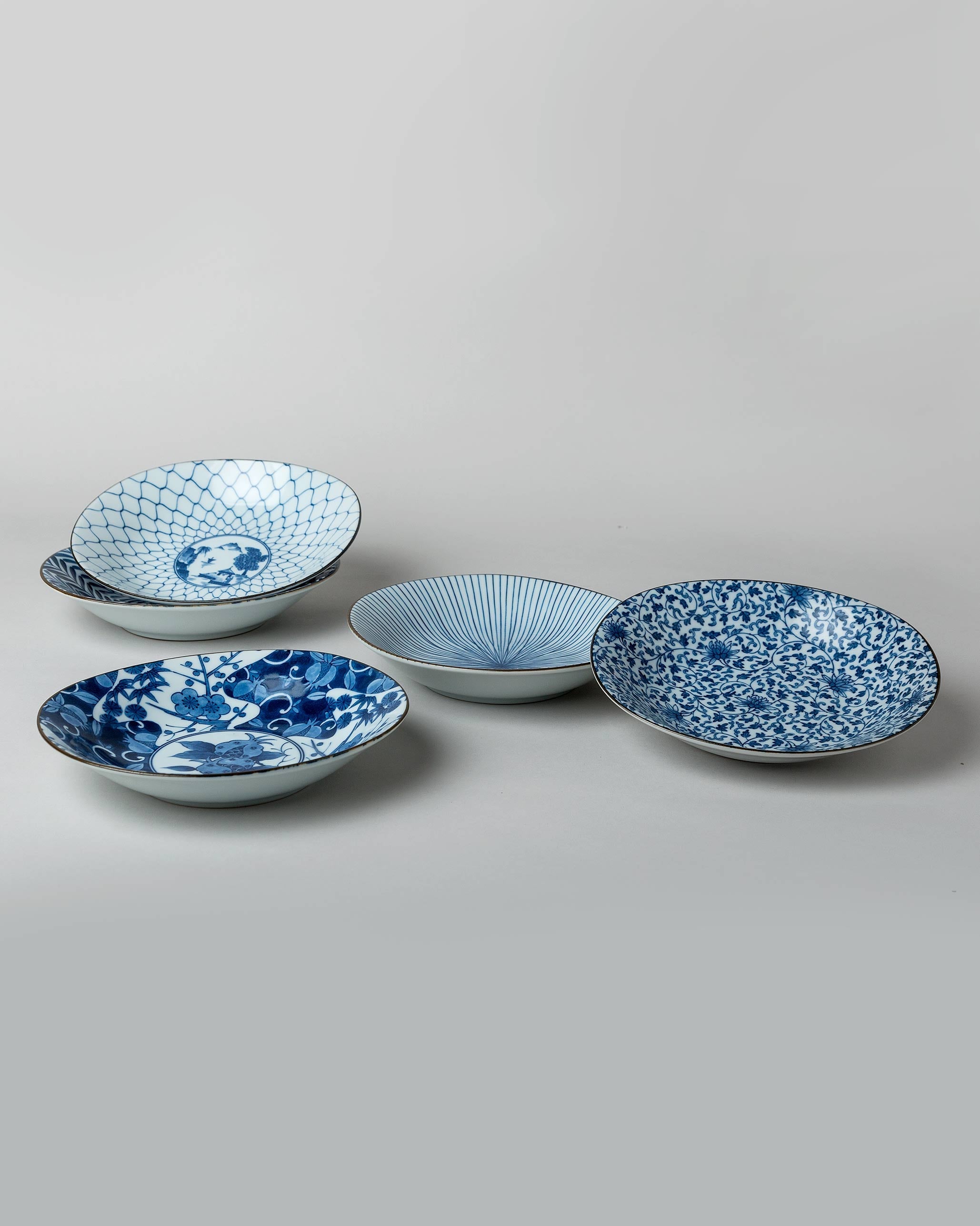 Donburi Shallow Bowl (Set of  5)