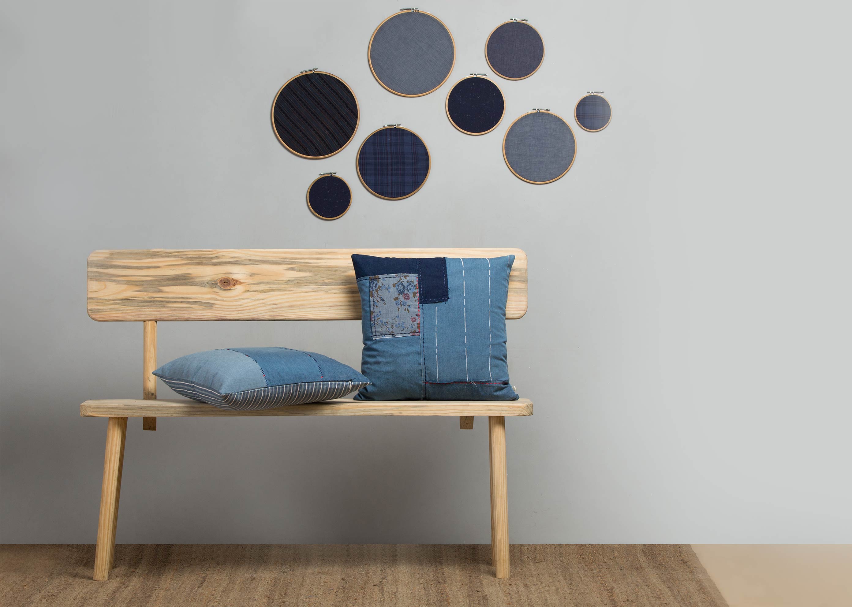 Boro Cheent Cushion Cover