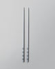 Stripe White Chopsticks (Set of 2)