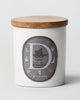 Alphabet D Candle