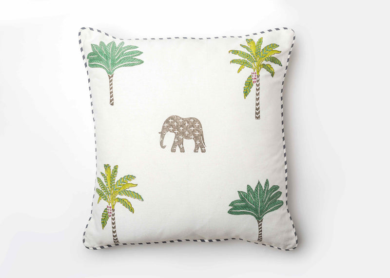 Yala Cushion Cover - Green