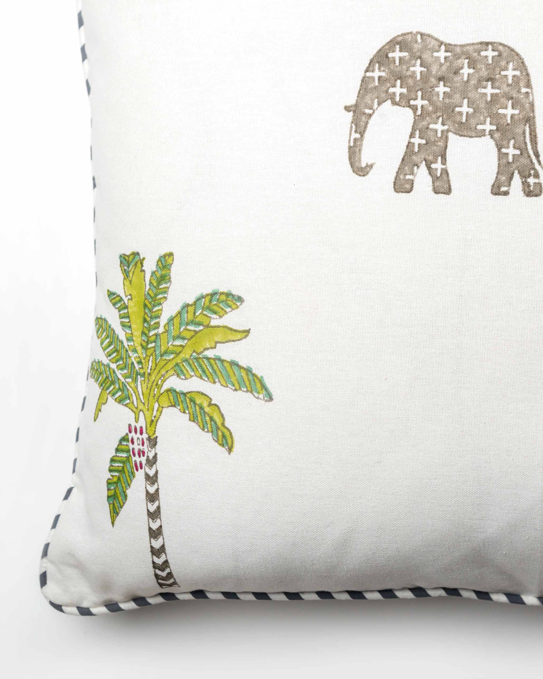 Yala Cushion Cover - Green