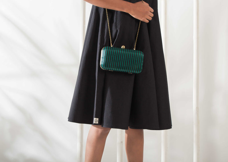 Martini Clutch - Green