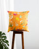 Verandah Botanical Cushion Cover - Tangerine