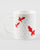 Guppy Shup Flame Mug - Red & Grey