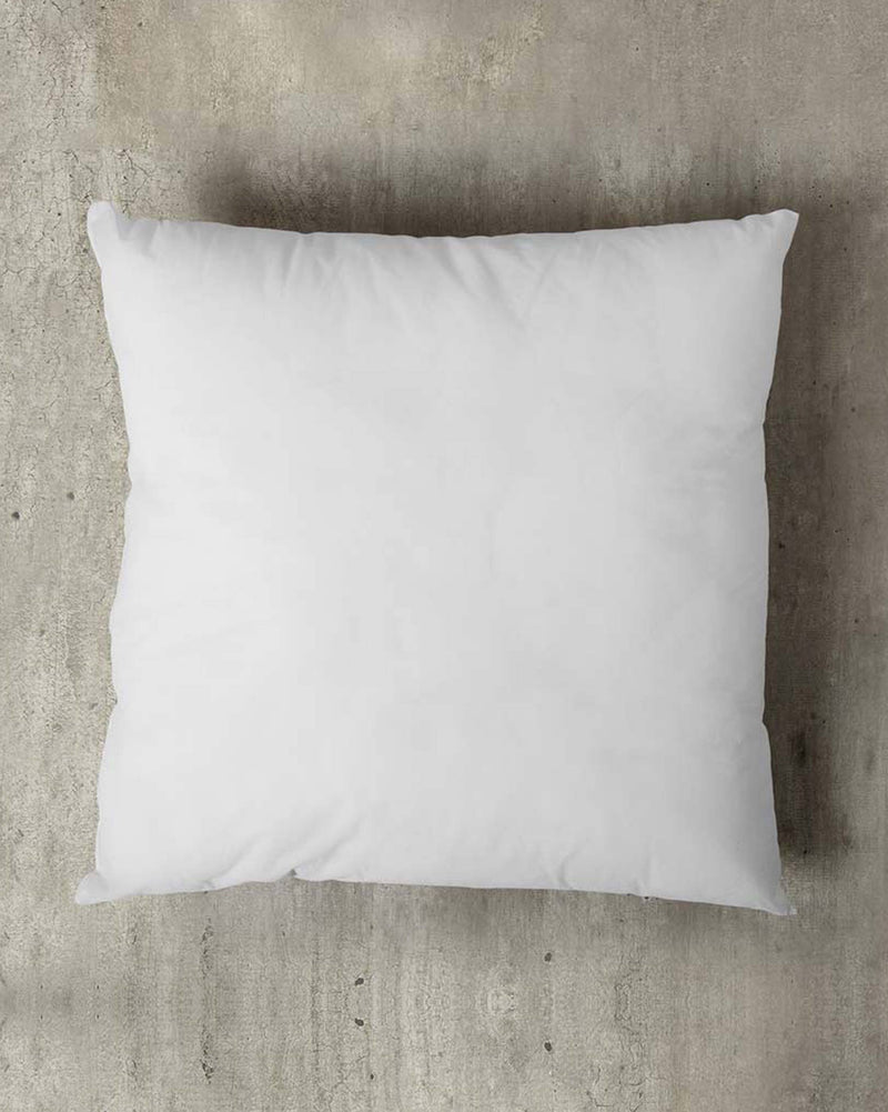 Square 46 x 46 cm cushion filler seen from above.