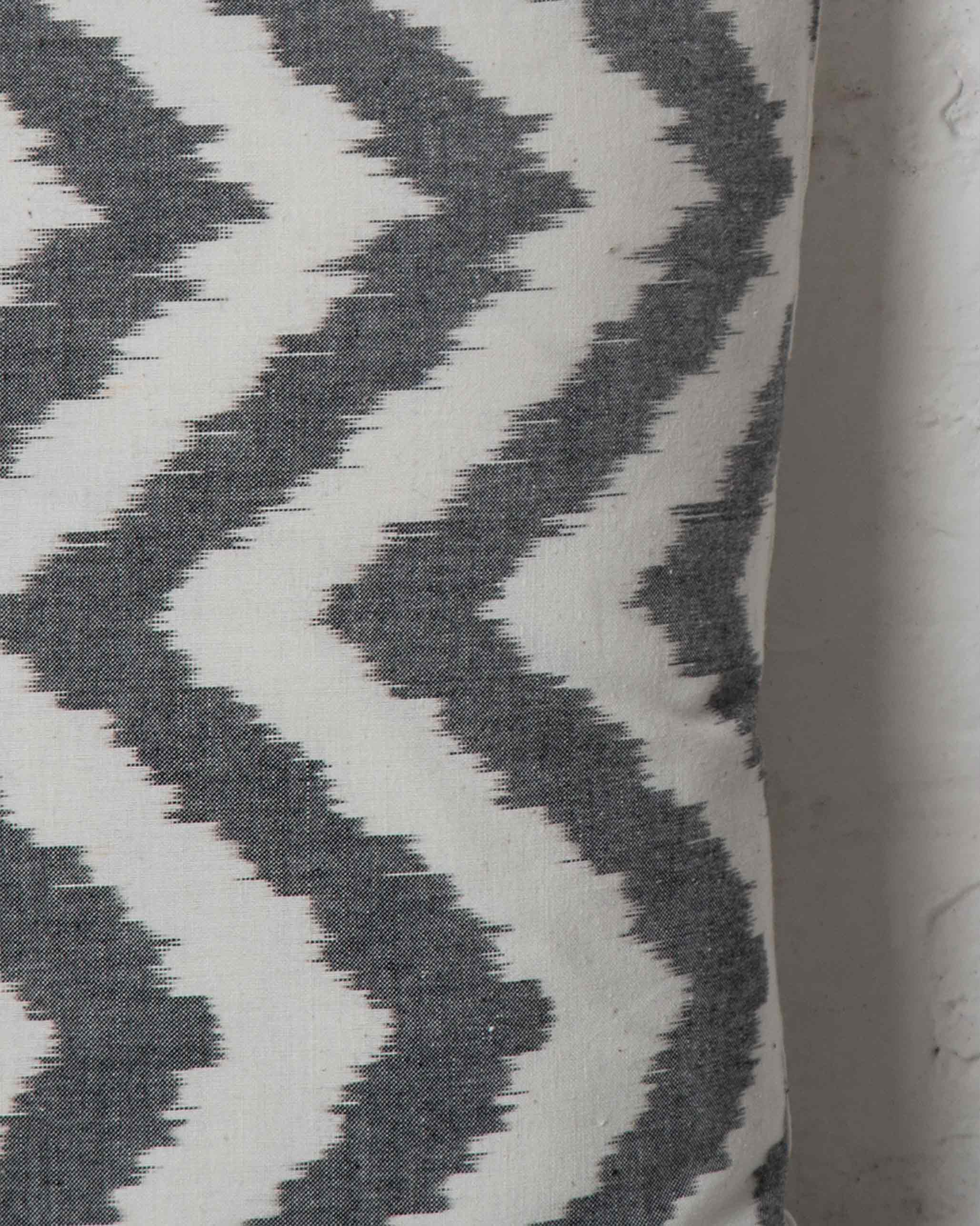 Ikat Chevron Cushion Cover