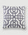 Trellis Cushion Cover - Charcoal