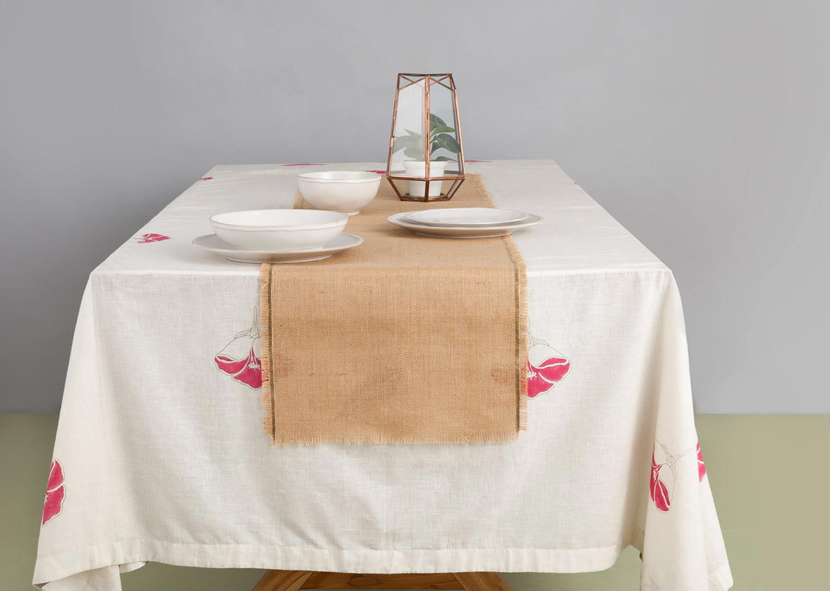 Jute Table Runner - Gold