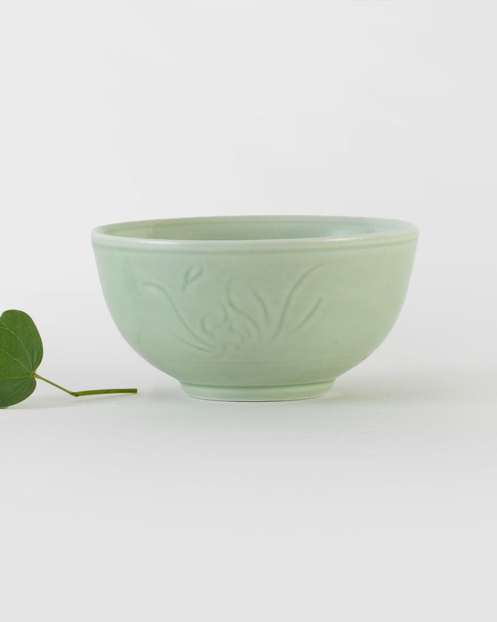 Celadon Wasabi Nut Bowl