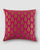 Pink Drop Brocade Cushion Cover