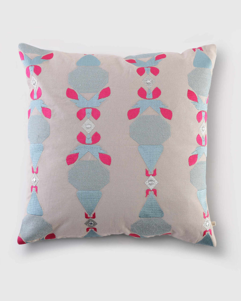 Nayra Phulkari Cushion Cover