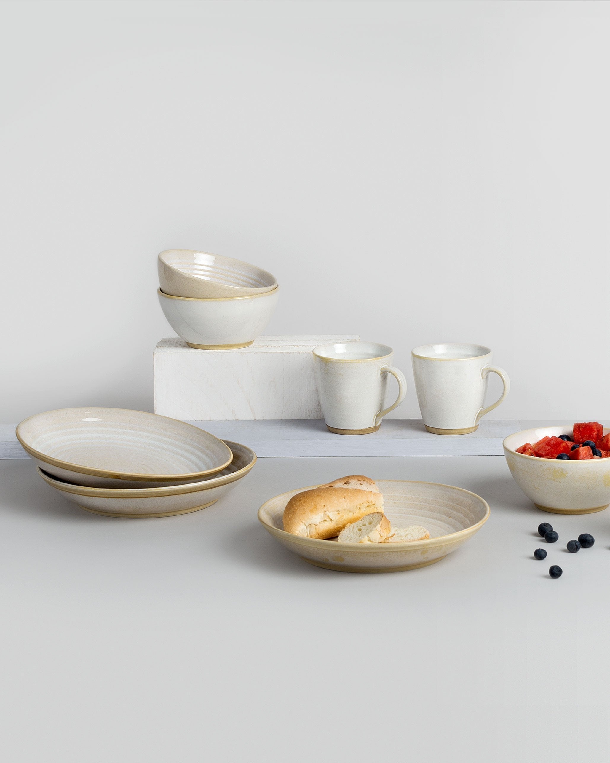 Sandstone Breakfast Trio (Set of 3)