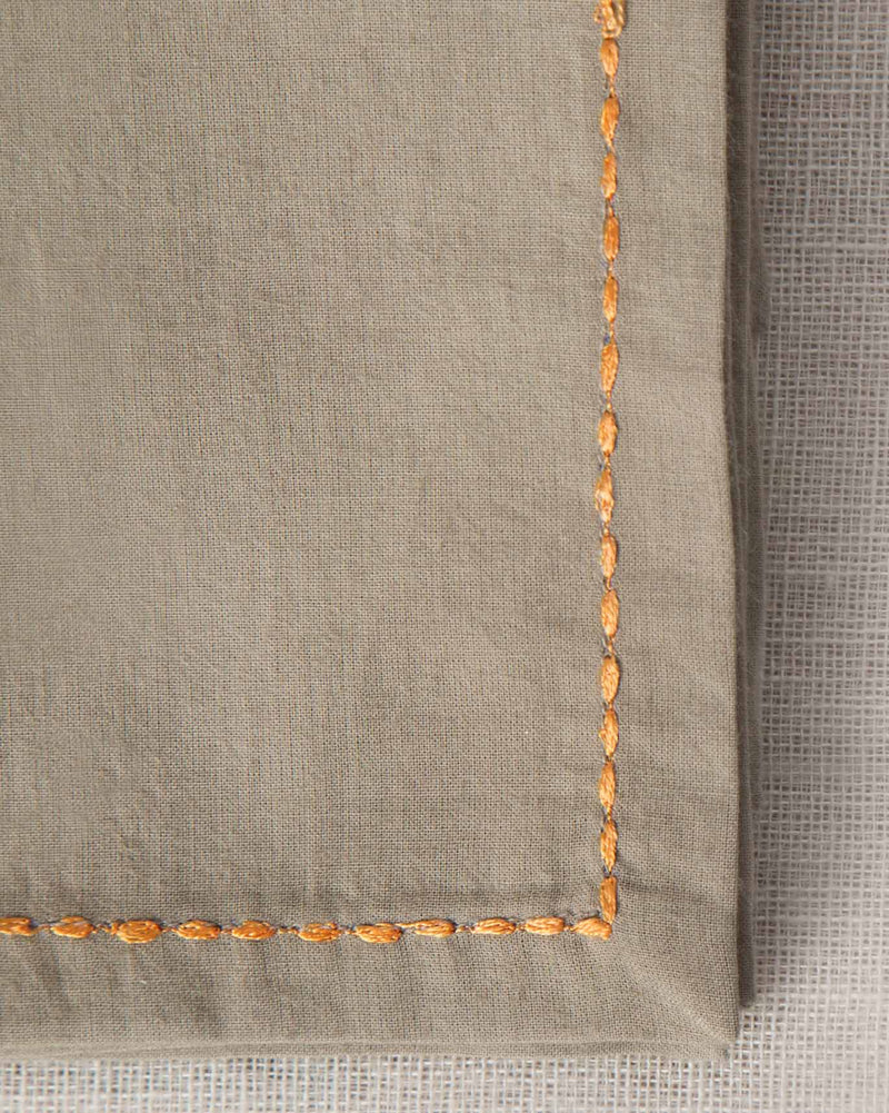 Verandah Cocktail Napkins (Set of 6) - Grey