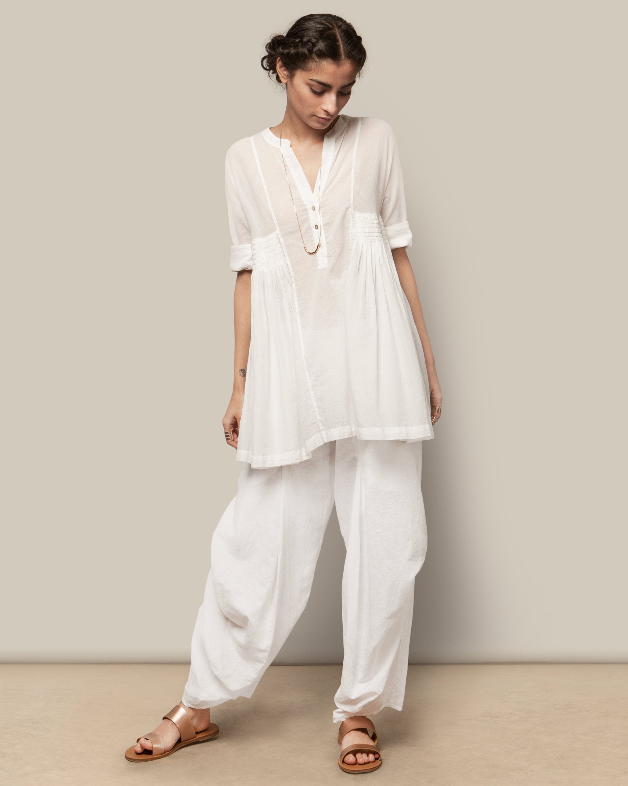 Weekend Trousers - White