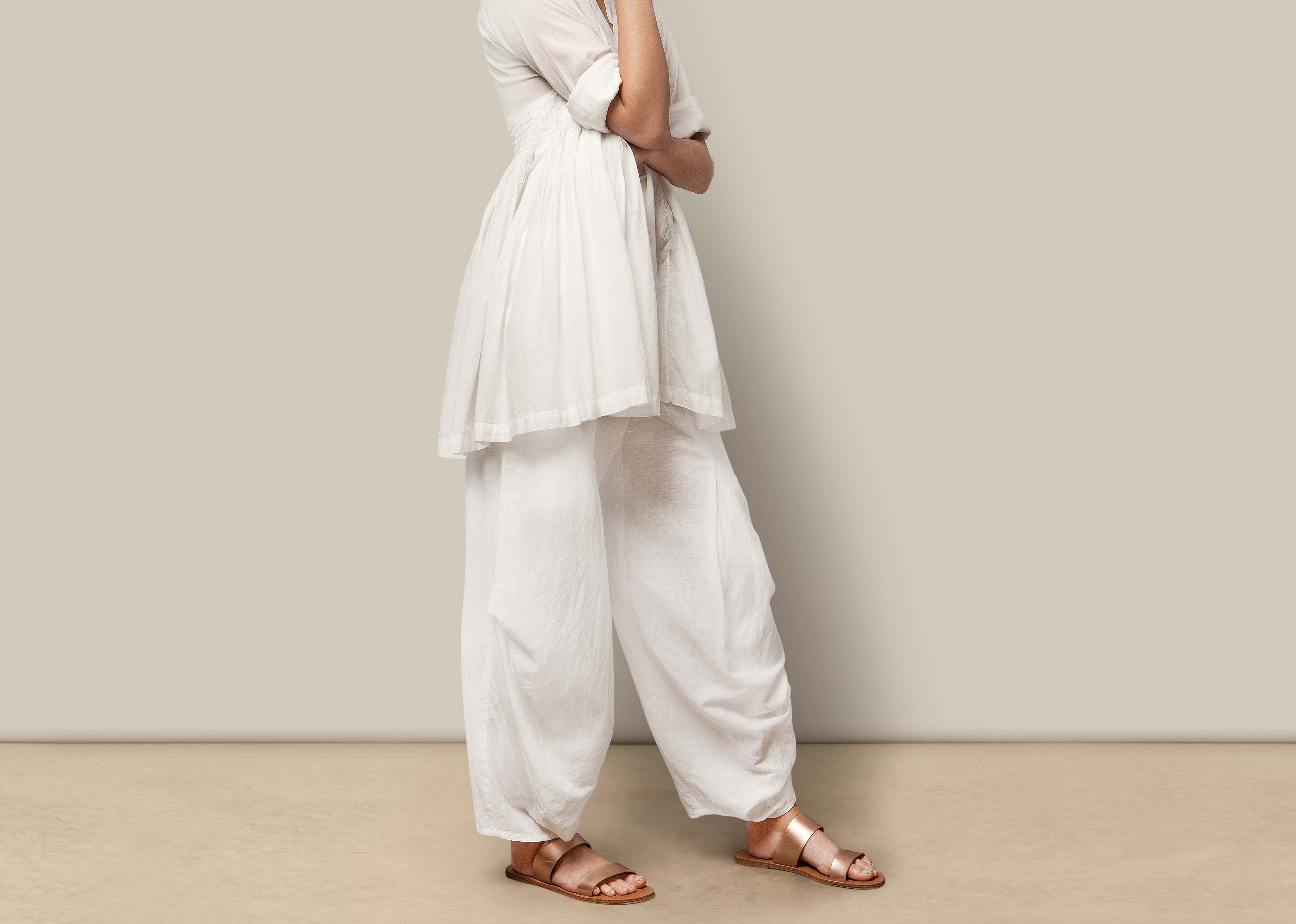 Weekend Trousers - White