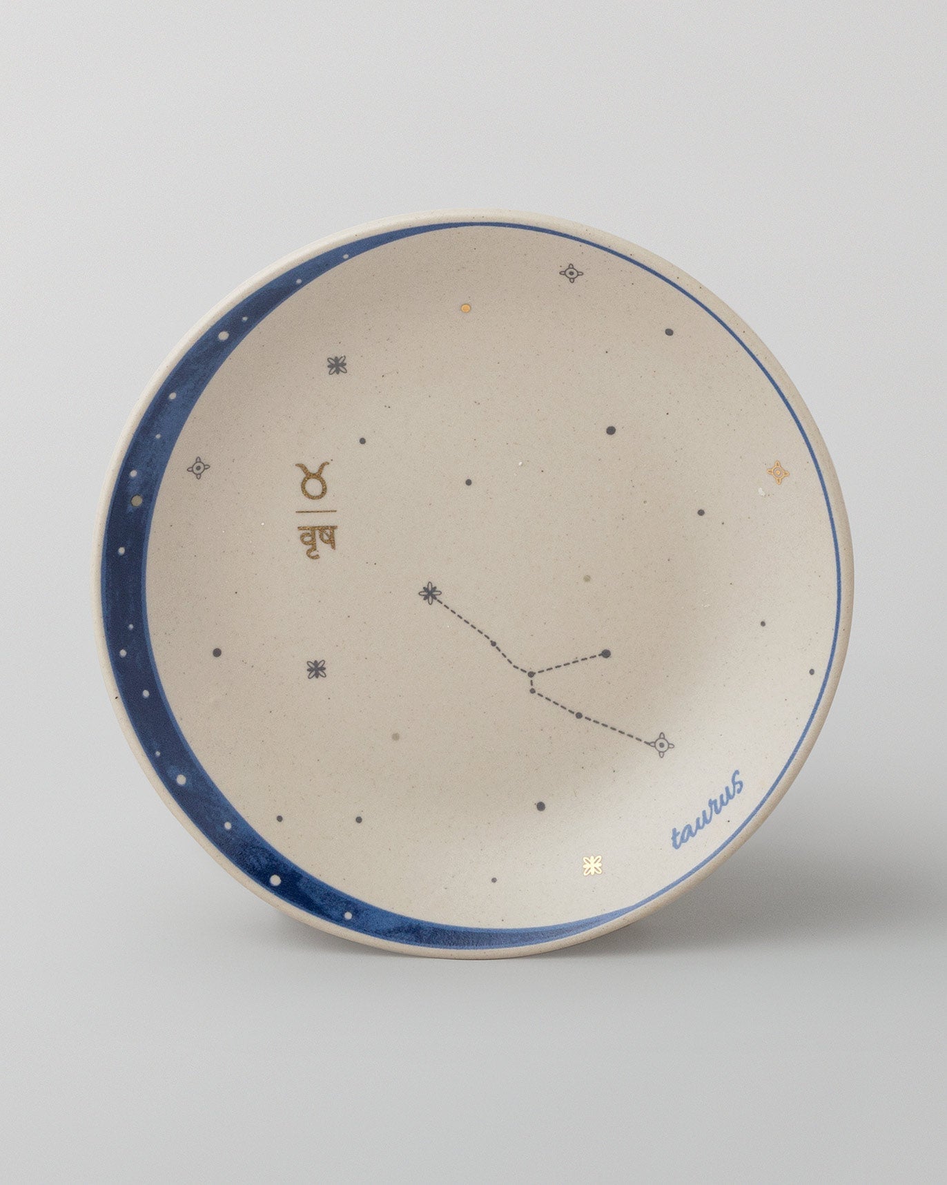 Luna Tea Plate - Taurus