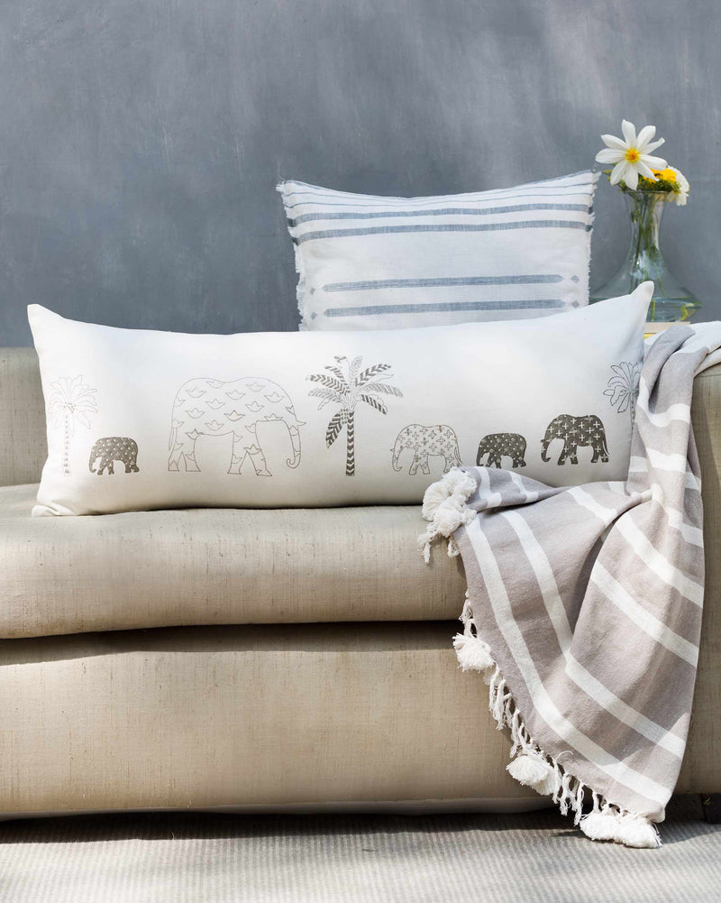 Ele Parade Lumbar Pillow Cover
