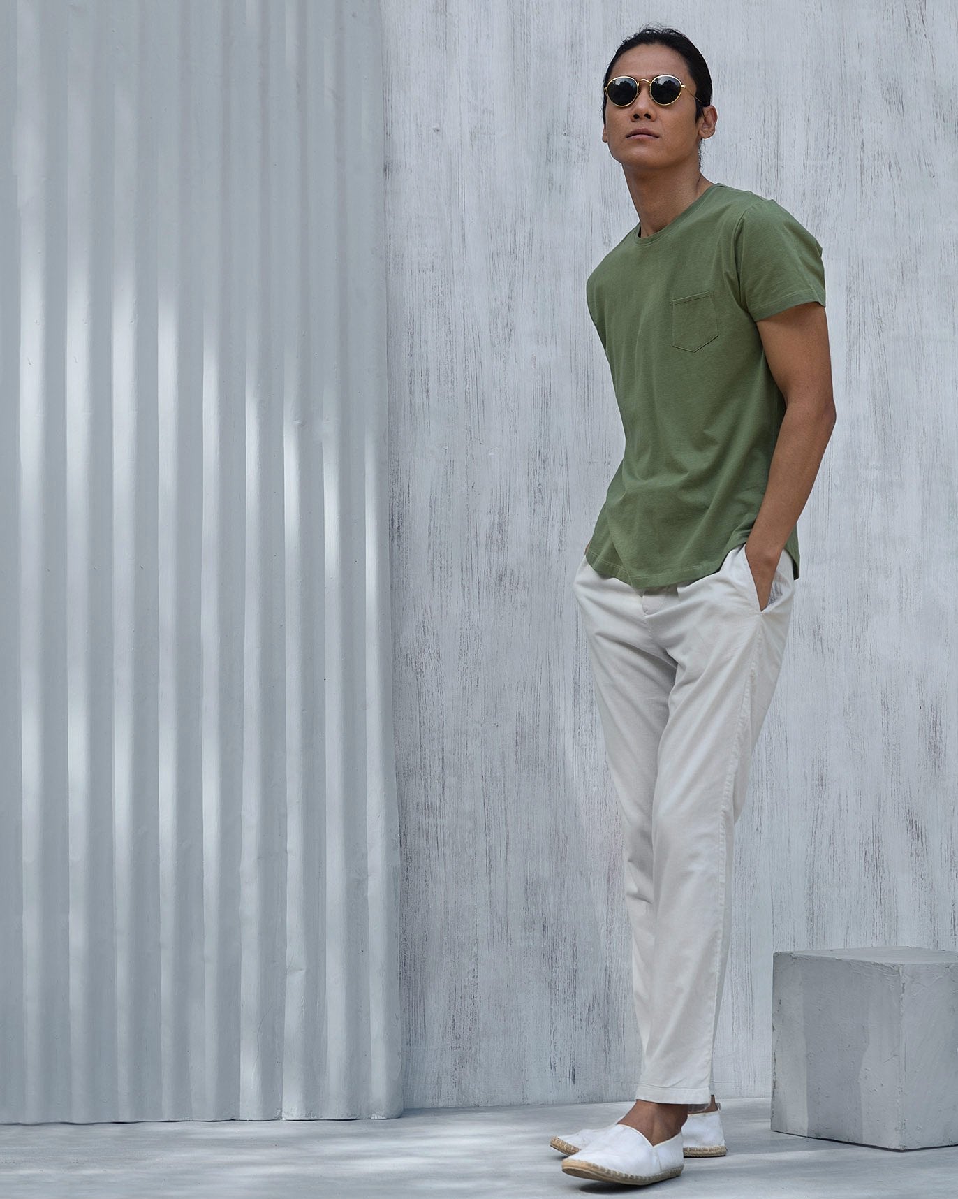 Pocket T-shirt - Green