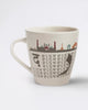 Alphabet D Mug - Stoneware