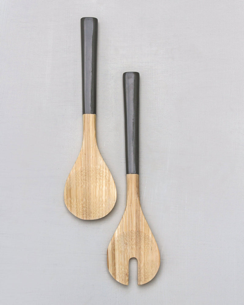 Bamboo Spoons (Set of 2) - Grey