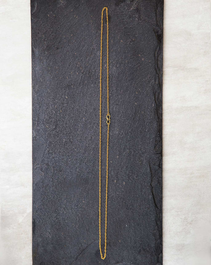 Gold plated chain - large