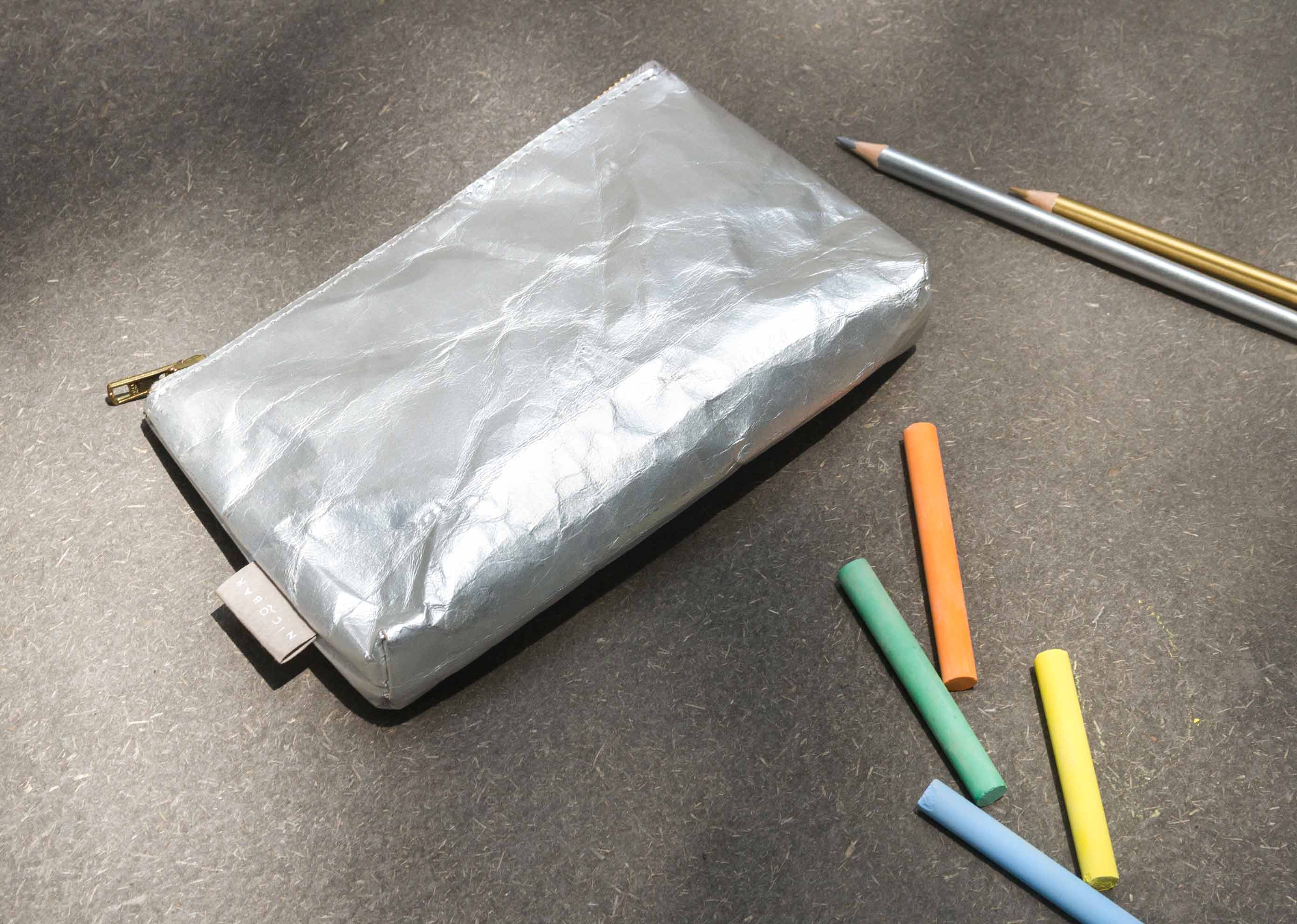 Paper Pouch (Small) - Silver