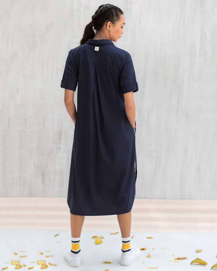 Journey Dress - Navy