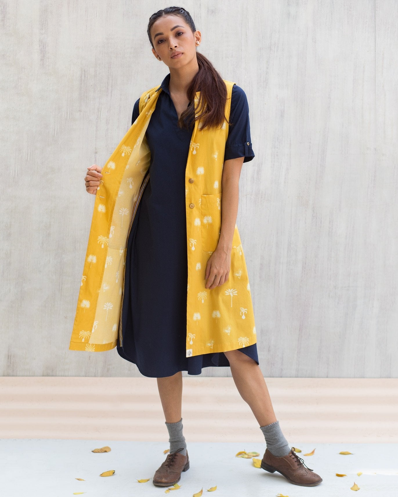 Journey Dress - Navy