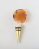 Agate Bottle Stopper - Brown