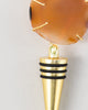 Agate Bottle Stopper - Brown