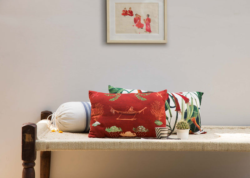 Negombo Lumbar Cushion Cover