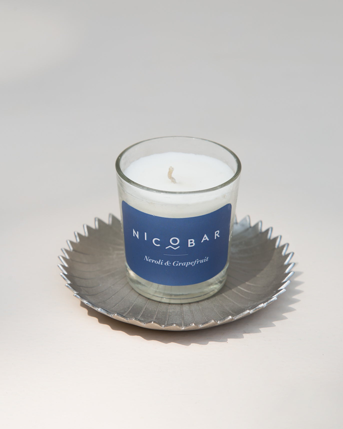 Fiji Fan Palm Leaf & Candle Set