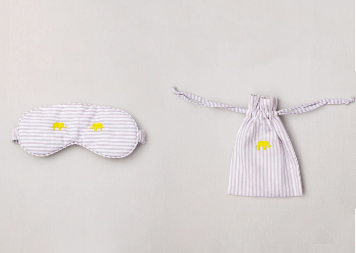 Ele Snooze Eye Mask with Pouch