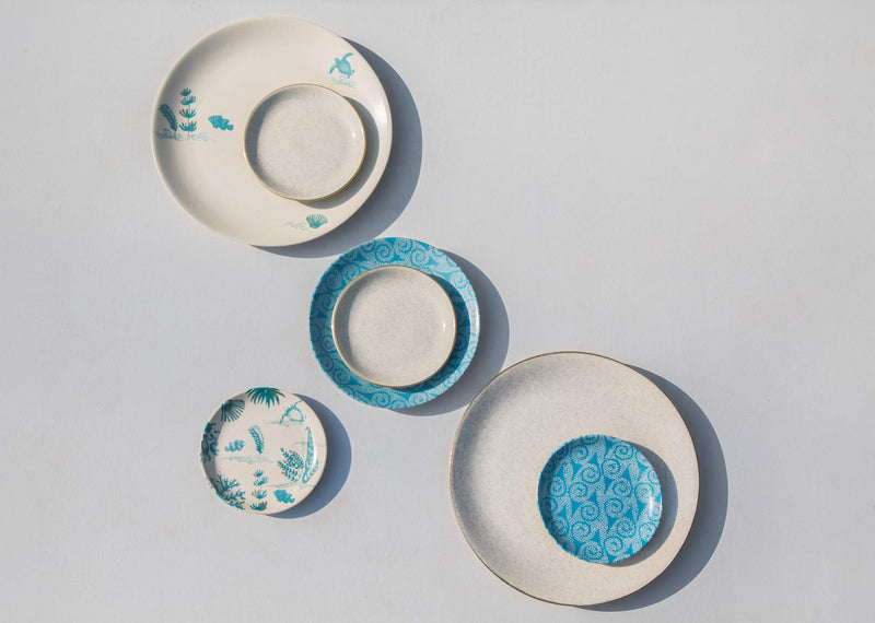 Oceanic Tea Plates (Set of 4)