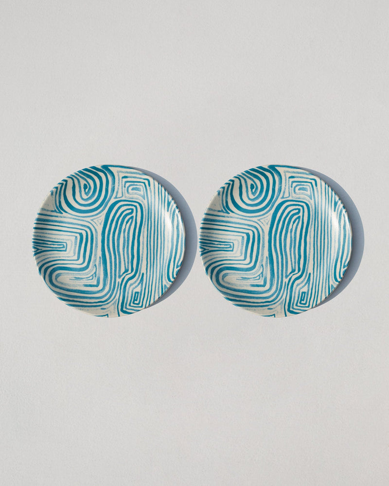 Tide Quarter Plate (Set of 2)